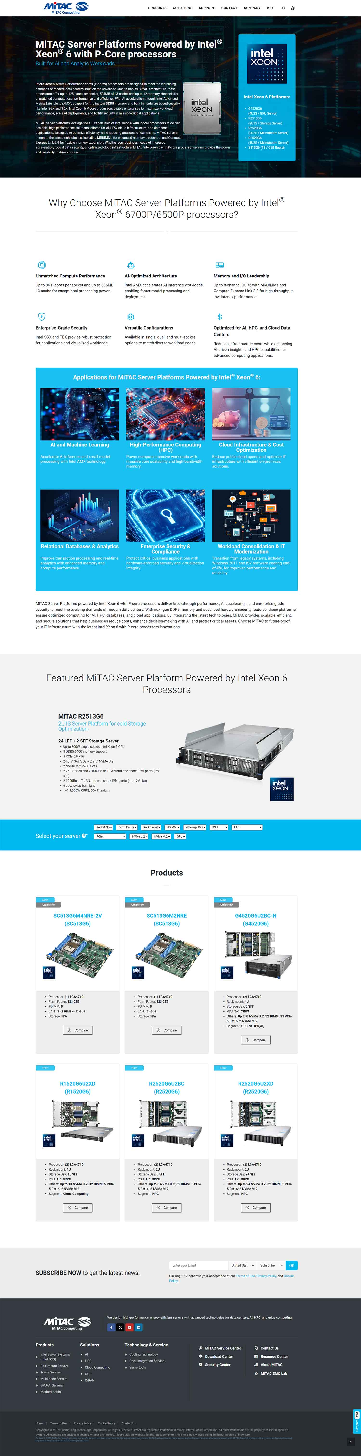 Landing Page